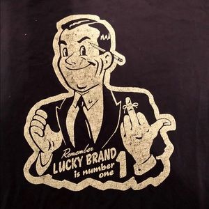 Men’s lucky brand T-shirt